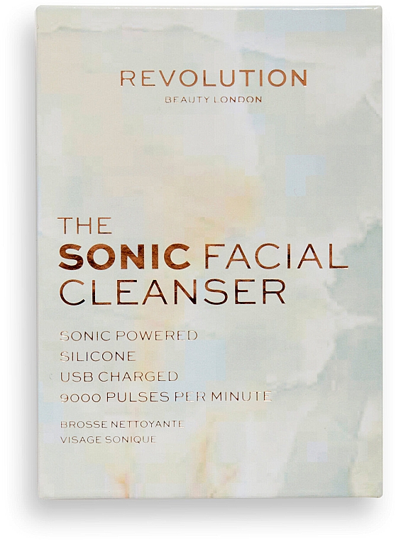 Akumulatorowa szczoteczka do oczyszczania twarzy - Revolution Beauty USB Rechargeable Facial Cleansing Brush — Zdjęcie N2