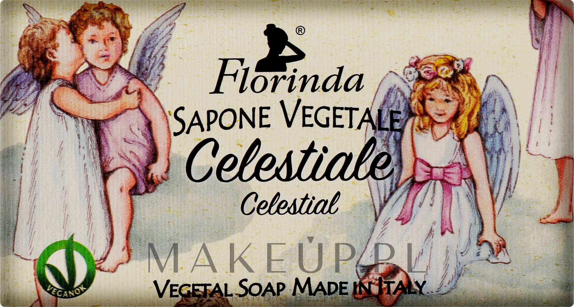 Mydło w kostce - Florinda Vintage Celestiale Soap — Zdjęcie 100 g