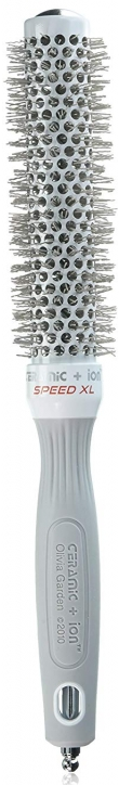 Okrągła termoszczotka do włosów, 25 mm - Olivia Garden Ceramic + Ion Speed XL — Zdjęcie N1