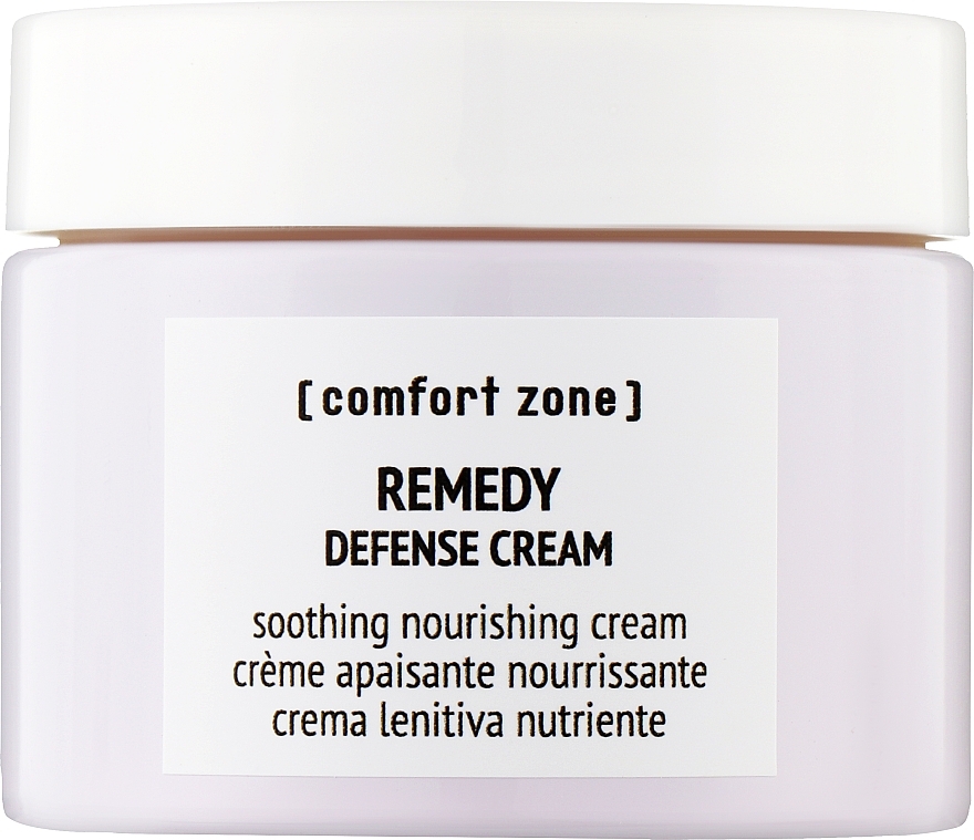 Kojąco-ochronny krem naprawczy do twarzy - Comfort Zone Remedy Defense Cream — Zdjęcie N1