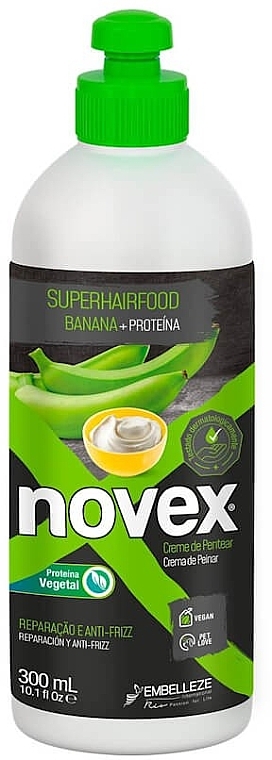Odżywka do włosów bez spłukiwania Banan - Novex Leave In SuperHairfood Banana — Zdjęcie N1