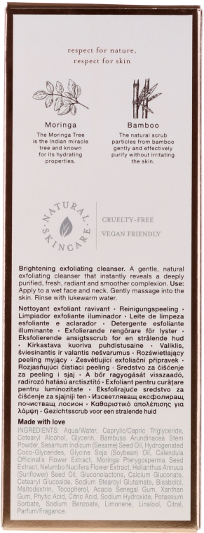Oczyszczający peeling rozjaśniający do twarzy Moringa i bambus - Rituals The Ritual Of Namaste Purify Skin Brightening Face Exfoliator — Zdjęcie N2