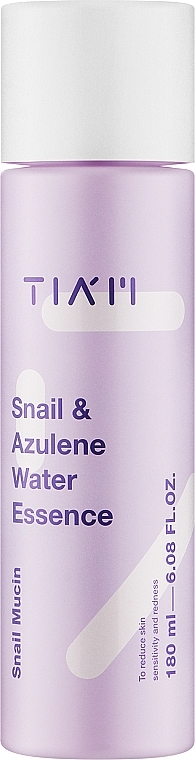 Esencja ze ślimakiem i azulenem - Tiam Snail & Azulene Water Essence — Zdjęcie N1