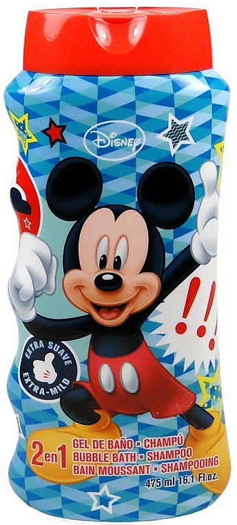 Szampon i żel pod prysznic, Myszka Mickey - Disney Mickey Mouse — Zdjęcie N1