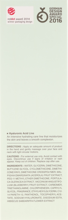 Nawilżająca emulsja z kwasem hialuronowym do twarzy - It's Skin Hyaluronic Acid Moisture Emulsion — Zdjęcie N3