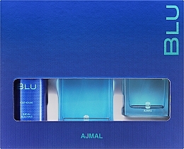 Ajmal Blu - Zestaw (edc 100 ml + deo 200 ml + edp 90 ml) — Zdjęcie N1
