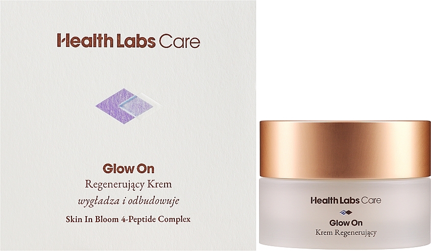 Regenerujący krem do twarzy - Health Labs Care Glow On Regenerating Cream — Zdjęcie N2