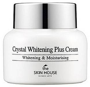 Rozjaśniający krem nawilżający do twarzy - The Skin House Crystal Whitening Plus Cream — Zdjęcie N1
