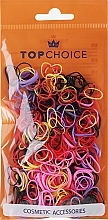 Kup Gumki do włosów 22999, czerwone + żółte + czarne + fioletowe + różowe - Top Choice