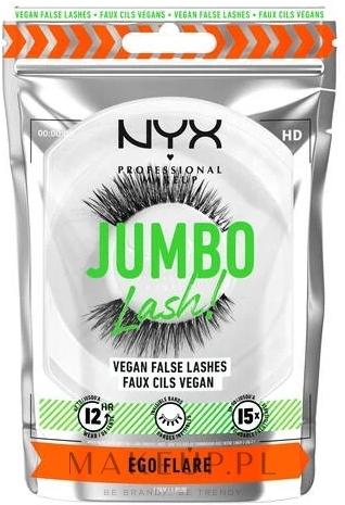 Sztuczne rzęsy - NYX Professional Makeup Jumbo Lash! Vegan False Lashes Ego Flare — Zdjęcie 2 szt.