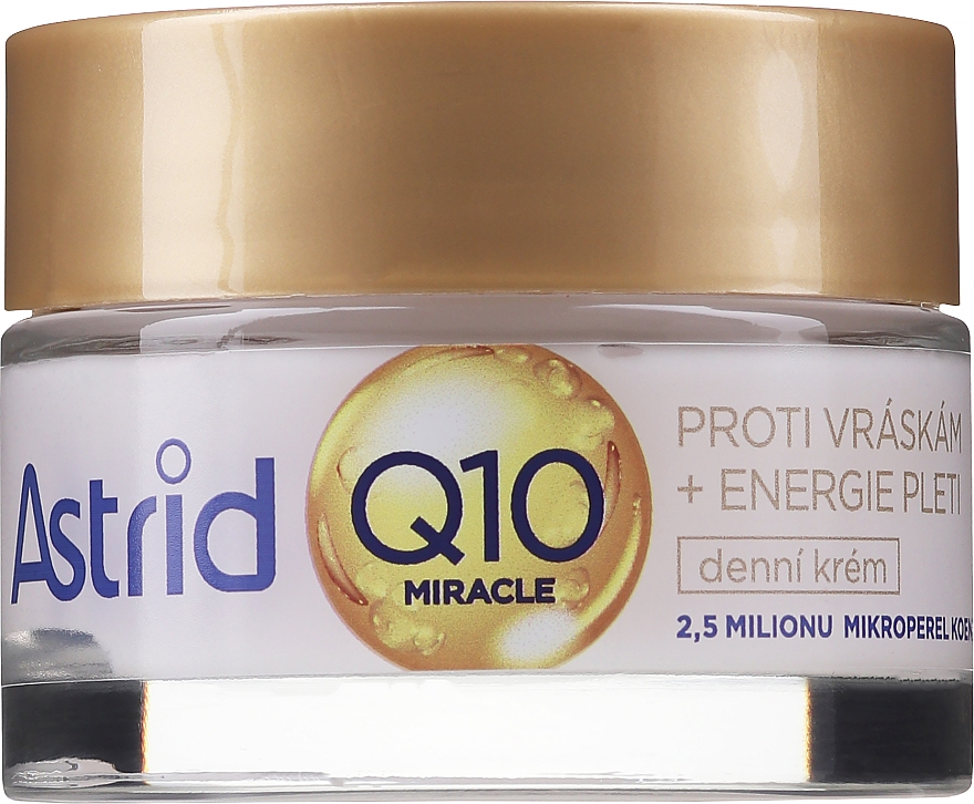 Przeciwzmarszczkowy krem do twarzy na dzień - Astrid Q10 Miracle Anti-Wrinkle Day Cream — Zdjęcie N2