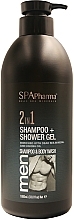 Kup Szampon i żel pod prysznic 2 w 1 - Spa Pharma Men Shampoo & Body Wash 2in1 Energizing