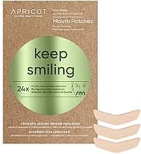Ujędrniający plaster na bruzdy z kwasem hialuronowym - Apricot Keep Smiling Mouth Patches — Zdjęcie N1