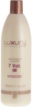 Mleczny oksydat - Green Light Luxury Haircolor Oxidant Milk 2.1% 7 vol. — Zdjęcie N1