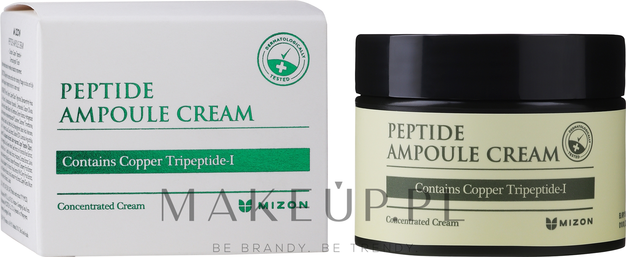 Peptydowy krem do cery dojrzałej - Mizon Peptide Ampoule Cream — Zdjęcie 50 ml