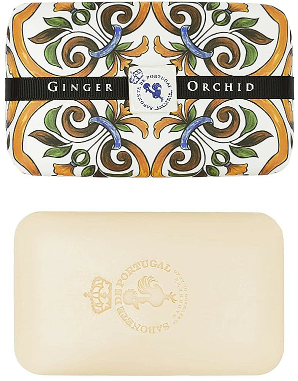 Mydło w kostce - Castelbel Tile Ginger & Orchid Soap — Zdjęcie N1