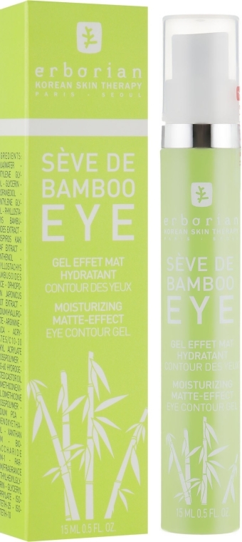 Nawilżający żel pod oczy - Erborian Bamboo Eye Gel — Zdjęcie N1
