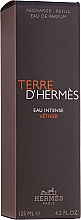Hermes Terre d'Hermes Eau Intense Vetiver - Woda perfumowana (wymienny wkład) — Zdjęcie N2