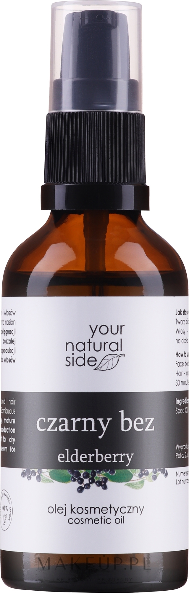 100% naturalny olej z czarnego bzu - Your Natural Side — Zdjęcie 50 ml