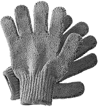 Kup Bambusowe rękawice złuszczające z naturalnym węglem drzewnym - Hydrea London Carbonized Exfoliating Bamboo Shower Gloves