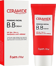 Ujędrniający krem BB do twarzy z ceramidami SPF 50 - FarmStay Ceramide Firming Facial B.B Cream — Zdjęcie N2