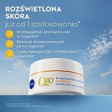 Przeciwzmarszczkowy krem na dzień - NIVEA Q10 Energy Anti-Wrinkle Day Cream SPF15 — Zdjęcie N3