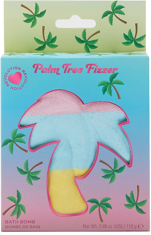 Kula do kąpieli Palma - I Heart Revolution Palm Tree Bath Fizzer — Zdjęcie N2