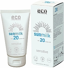 Kup Mleczko do opalania ciała SPF 20 - Eco Cosmetics Sensitive Sunmilk SPF 20