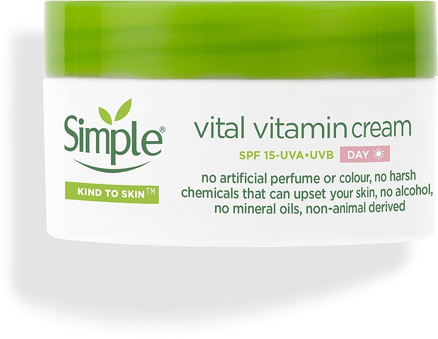 Witaminowy krem ​​na dzień - Simple Kind To Skin Vital Vitamin Cream