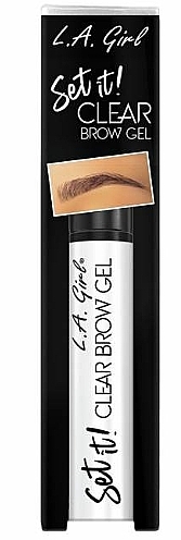 Transparentny żel do brwi - L.A. Girl Set It! Clear Brow Gel — Zdjęcie N2