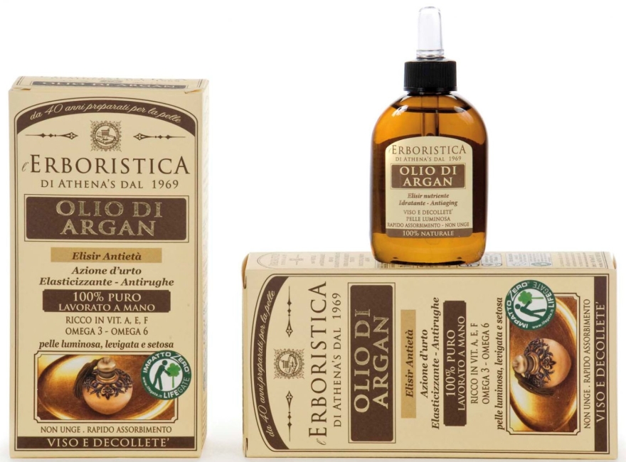 Naturalny olej arganowy - Athena's Erboristica Argan Oil — Zdjęcie N1