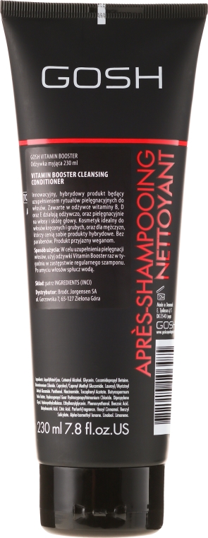 Odżywka oczyszczająca do włosów - Gosh Copenhagen Vitamin Booster Cleansing Conditioner — Zdjęcie N2