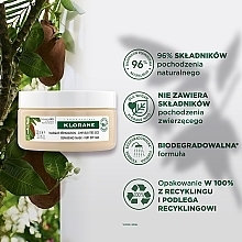 Odżywcza maska naprawcza do włosów z masłem cupuacu - Klorane Cupuacu Nourishing & Repairing Mask — Zdjęcie N4