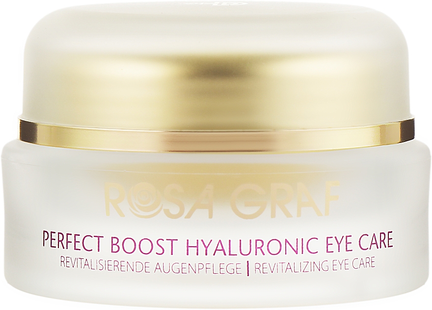 Krem z kwasem hialuronowym do skóry wokół oczu - Rosa Graf Perfect Boost Hyaluronic Eye Care — Zdjęcie N1