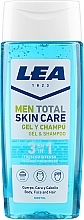 Kup Intensywnie odświeżający żel pod prysznic 3 w 1 - Lea Men Total Skin Care Intense Freshness Shower Gel & Shampoo