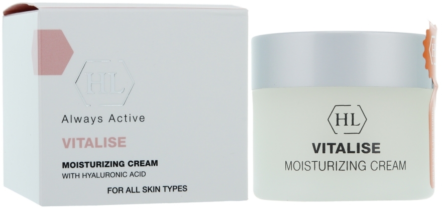 Nawilżający krem do twarzy - Holy Land Cosmetics Vitalise Moisturizer Cream