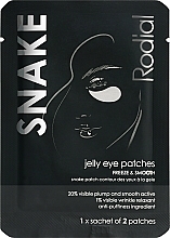 Hydrożelowe płatki pod oczy - Rodial Snake Jelly Eye Patches — Zdjęcie N1