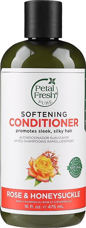 Zmiękczająca odżywka do włosów Róża i wiciokrzew - Petal Fresh Pure Clarifying Conditioner — Zdjęcie N1