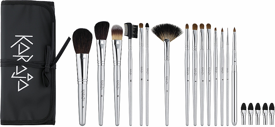 Zestaw pędzli - Karaja Professional Brush Set — Zdjęcie N1