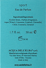 Acqua Dell'Elba Sport - Woda perfumowana — Zdjęcie N3