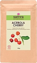 Kup Puder do włosów - Sattva Acerola Cherry Herbal Hair Dye Addition