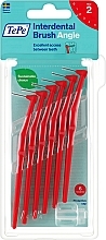 Szczoteczka międzyzębowa - TePe Interdental Brushes Angle Red 0,5 mm — Zdjęcie N1