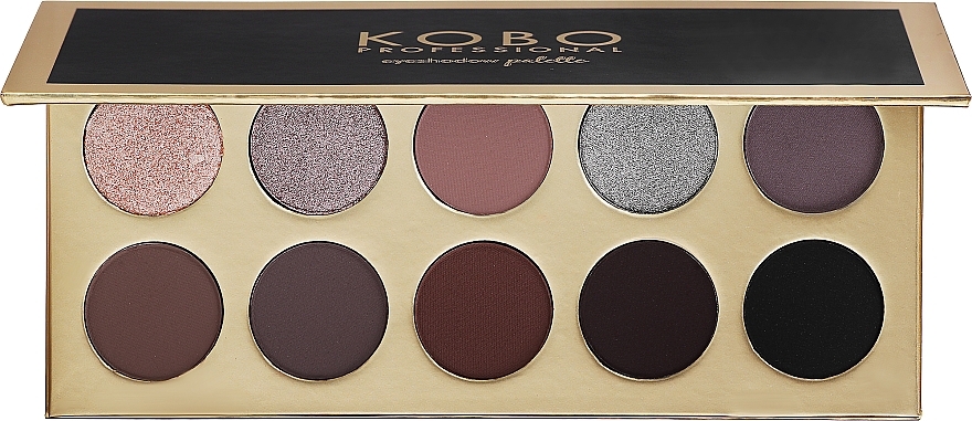 Paleta cieni do powiek - Kobo Professional Eyeshadow Palette — Zdjęcie N1