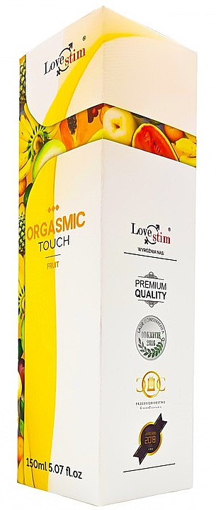 Aromatyczny olejek intymny Owoce - Love Stim Orgasmic Touch Fruit — Zdjęcie N2