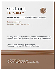 Suplement diety na przebarwienia - SesDerma Laboratories Fenalderm Capsules — Zdjęcie N1