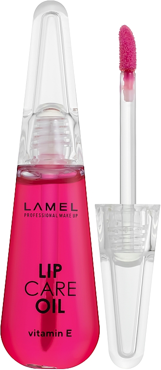 Olejek do ust z witaminą E - LAMEL Make Up Lip Care Oil — Zdjęcie N2