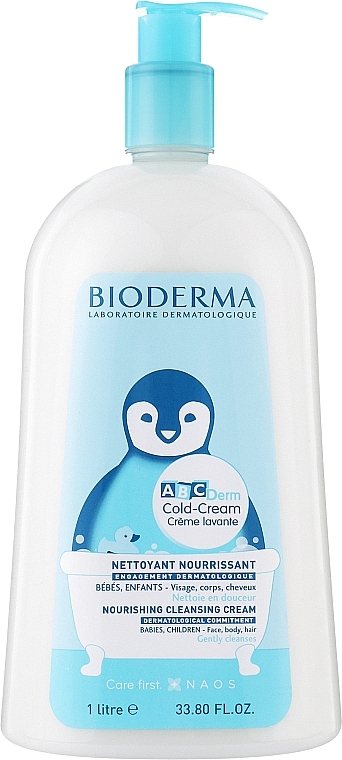 Odżywczy krem do kąpieli dla niemowląt i dzieci - Bioderma ABCDerm Cold-Cream Creme Lavante