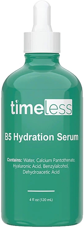 Nawilżające serum do twarzy z witaminą B5 i kwasem hialuronowym - Timeless Skin Care B5 Hydration Serum — Zdjęcie N3