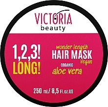 Maska do długich włosów - Victoria Beauty 1,2,3! Long! Hair Mask — Zdjęcie N1