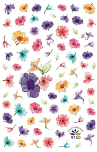 Kup Samoprzylepne naklejki na paznokcie, kwiaty - Deni Carte 150